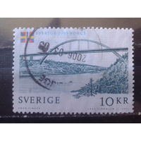 Швеция 2005 Мост, марка из блока, совм. выпуск с Норвегией
