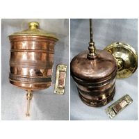 Медный трактирный, огроменный, ведёрный умывальник. 1929г. Клейма .