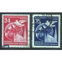 ГЕРМАНИЯ, ГДР - 1952 [Mi. 320-321] Гашеная (DDR02)