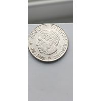 1 крона 1968 года. Швеция. Серебро 400. Монета не чищена. 45059