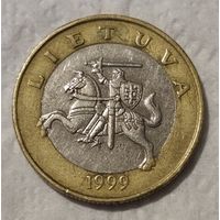 Литва 2 лита, 1999 (14-18-10)