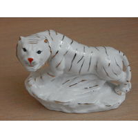 Статуэтка "Белый тигр".Китай.