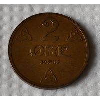 Норвегия 2 эре, 1932 (14-10-9)