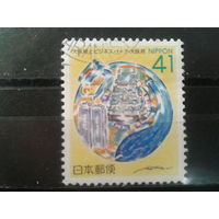 Япония, 1992. Префектурная марка. Осака. Архитектура