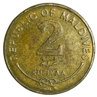 Мальдивы 2 руфии, 2007
