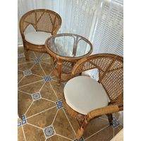 Комплект мебели из натурального ротанга (новый)