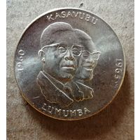 Монетовидный жетон "Президенты Конго" -- 1986 год