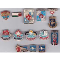 Пионерские лагеря: Геленджик, Анапа и Артек.