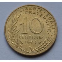 Франция, 10 сантимов 1984 г.