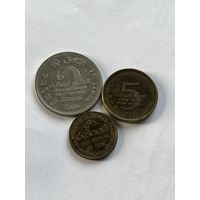 Шри-Ланка 3 монеты 2006