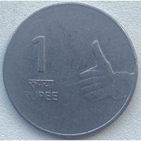 Индия 1 рупия 2009 г.