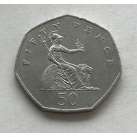 Великобритания 50 пенсов 1997 Елизавета II
