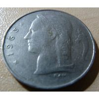 1 франк 1963 BELGIQUE