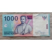 Werty71 Индонезия 1000 рупий 2013 UNC банкнота
