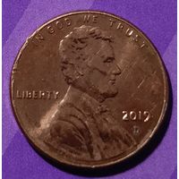 1 цент 2019 г  США