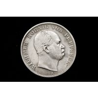 Талер 1868 г. Пруссия (Германия), Вильгельм I. Кабинетная патина!