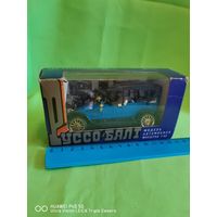 Коллекционная масштабная модель автомобиля 1/43 РусссоБалт с 24-40 сделано в СССР стопроцентный оригинал старт с 1 рубля без мпц трёхдневный аукцион