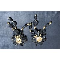 Серьги с клипсами. Времен СССР. С утратами