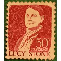 США 13 августа 1968. Американская оратор Люси Стоун