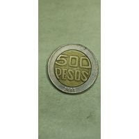 Колумбия 500 песос 2006