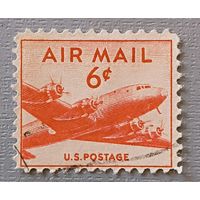 Авиапочта. США, 1947