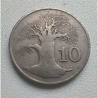 Зимбабве 10 центов, 1980  1-7-30