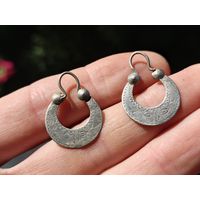 Серьги старые. Серебро.