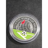 10 рублей 2013 Чемпионат мира по футболу 2013 года в Бразилии Unc