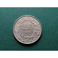 2 франка Швейцария.