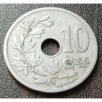 Бельгия 10 сантимов, 1902   BELGIQUE    ( 1-7-2 )
