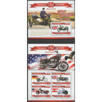 2015 Мальдивы   Мотоциклы BL+KB   MNH