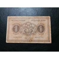 Финляндия 1 марка золотом 1918