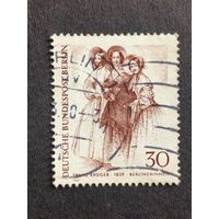 Германия 1969. Берлин. Люди Берлина 19 века. "Берлинки", Франц Крюгер, 1839