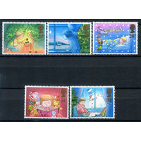 Великобритания - 1987г. - Рождество, дети - 5 марок - полная серия, MNH [Mi 1126-1130]. #3-GB-Z-1-17