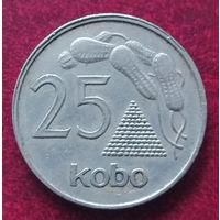 Нигерия 25 кобо, 1973-1975