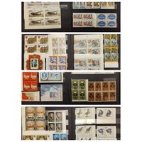 Марки СССР. 1982г. Квартблоки, блоки, пары. Все марки негашеные** в коллекционном состоянии. Высокий каталог. Аукцион с рубля без минимальной цены.