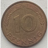 Германия 10 пфеннигов 1991 г. G