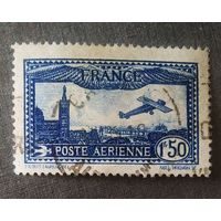 Марка Франция 1930 год Авиапочта