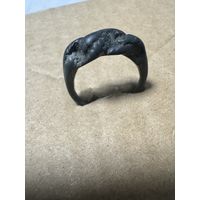 Кольцо старинное витое