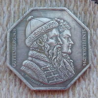 Франция 1 франк. Династия Королей Франции 1436-1796 гг. Городской нотгельд. Распродажа!