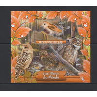 Мали 2020 Хищные Птицы Совы