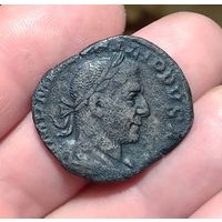Римская империя, Филипп Араб, 244-249 гг., сестерций.