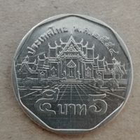 Таиланд 2 бата, BE 2554 (2011) год, Y# 446 ю
