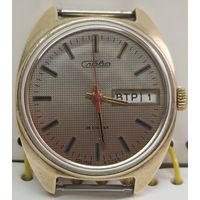 Часы "Слава" циферблат Гильоше