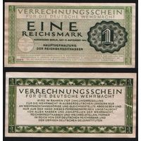 Состаренная копия Германия 3 рейх P-M38 1 рейхсмарка 1944 год n101 ТОРГ/ВАША ЦЕНА