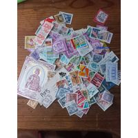 Марки сборный лот. Более 150 штук.