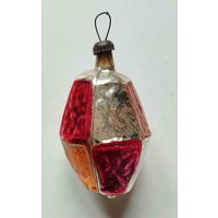 Елочная игрушка СССР. Фонарик