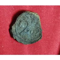 Пуговица 23 полк Франция 1812