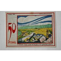 1922 год 50 пфеннигов  Германия