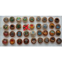 Гербы городов. Геральдика. Древний герб. Древняя Русь. Цена указывается за один значок. #-IV-2/2